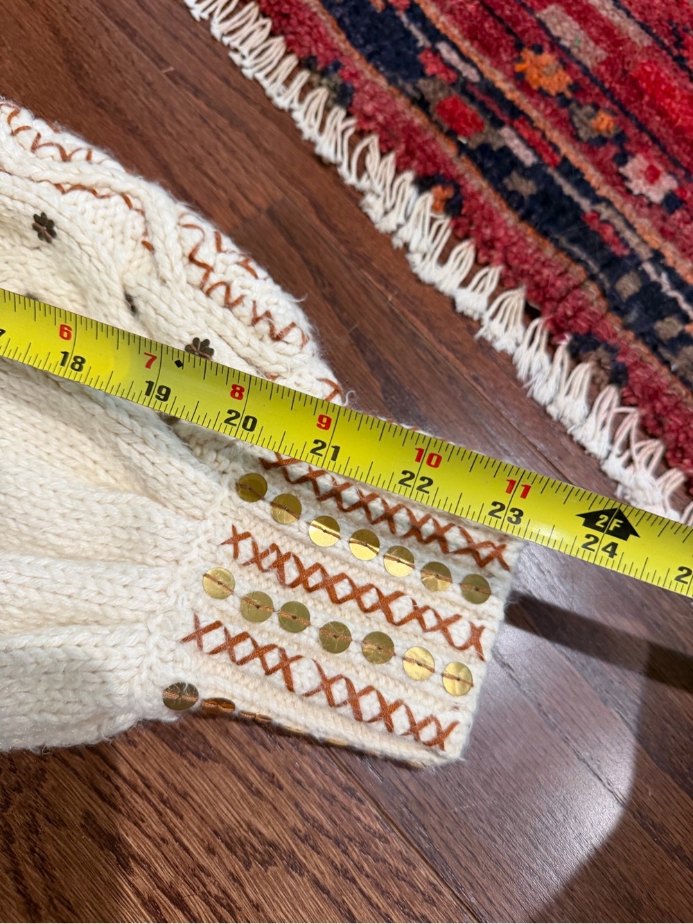 Free People Gilded Cable Sweater - Picture 10 of 11